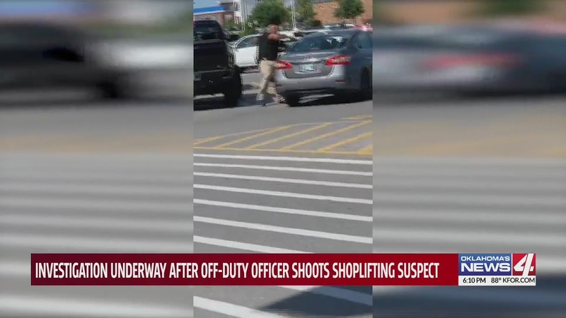 Oklahoma man shot by police in Walmart parking lot facing