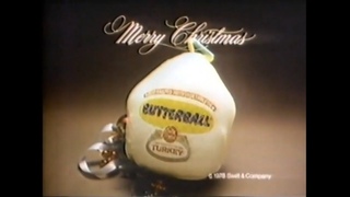 Butterball Turkey Christmas Commercial (1979)