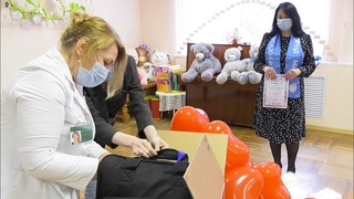 Гомельскому областному дому ребёнка подарили аппарат ИВЛ