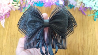 Step-by-Step Festive Bow Tutorial / Tutorial Paso a Paso para Lazo Festivo /  HM Святковий бантик