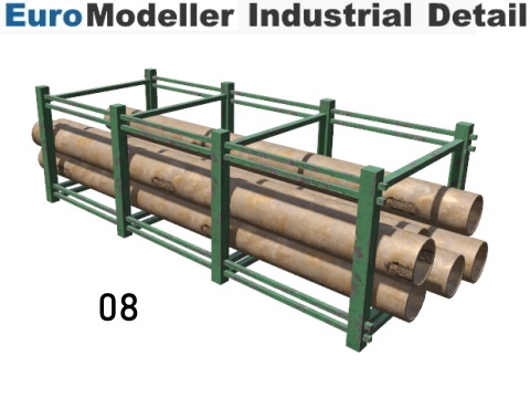 EMT Industrial Detail, Pipe Storage 08