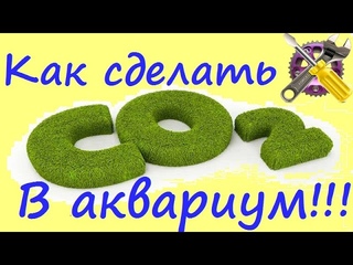 CO2 в аквариум своими руками!