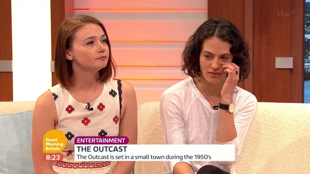Jessica Brown Findlay On The Outcast, Good Morning