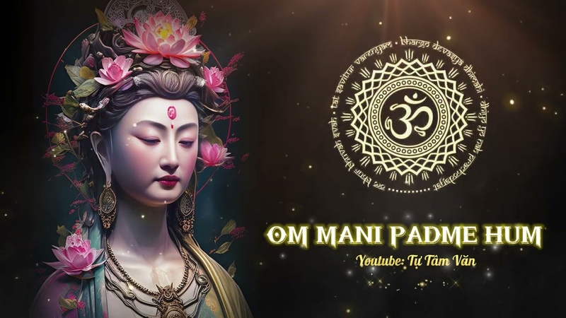 Tự Tâm Văn Om Mani Padme Hum 108 times, chinese song, buddha song, tibetan song, nam mo a di da