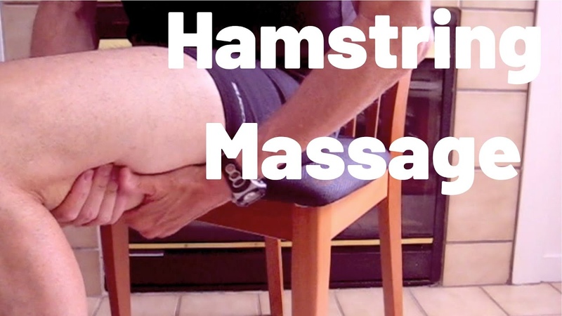 Hamstring Self Massage: Do It while You View