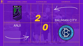 Anji - Bauman City (1/16 Кубка IFL)