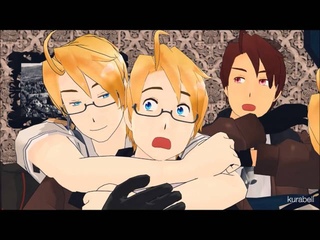 MMD APH Shut Up and Sleep With Me, America!!