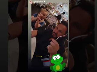 Стас Михайлов и Маша Михайлова в ресторане