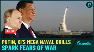 LIVE: Russia's Biggest Anti-West Drill In Decades | 400 Russian, Chinese Warships Storm Sea of Japan