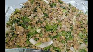Արագ #աղցան Անահիտից   #салат из чечевицы   lentil #salad recipe