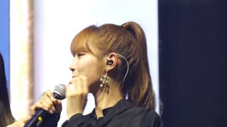 180325 하나(Hana) & 해빈(Haebin) OST(A Cappella) @ gugudan(구구단) Hong Kong Fanmeeting