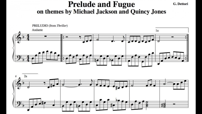 Michael Jackson Prelude and