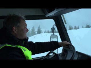 Scania Rus Winter Test drive