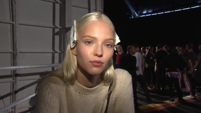 Model Talks Sasha Luss ( Part 2) S, S