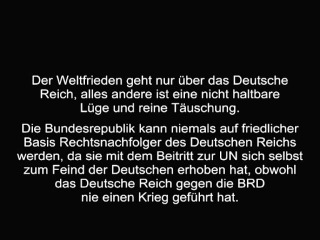 Warum die BRD nicht Deutschland ist und nie wird.