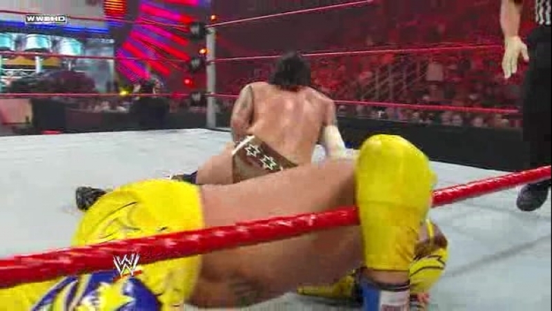 14. CM Punk Vs. Rey Mysterio Over the