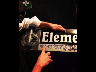 Bam Margera's gave deck