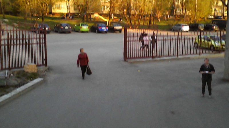 Тучково полет возле