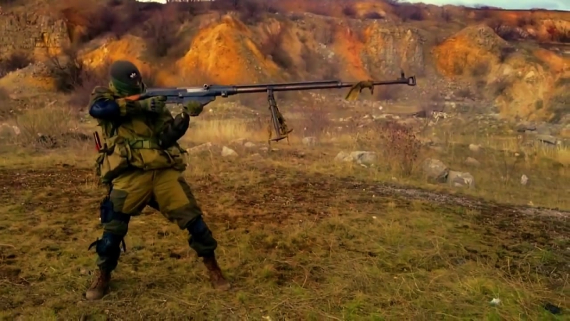Стрельба из ПТРС -41