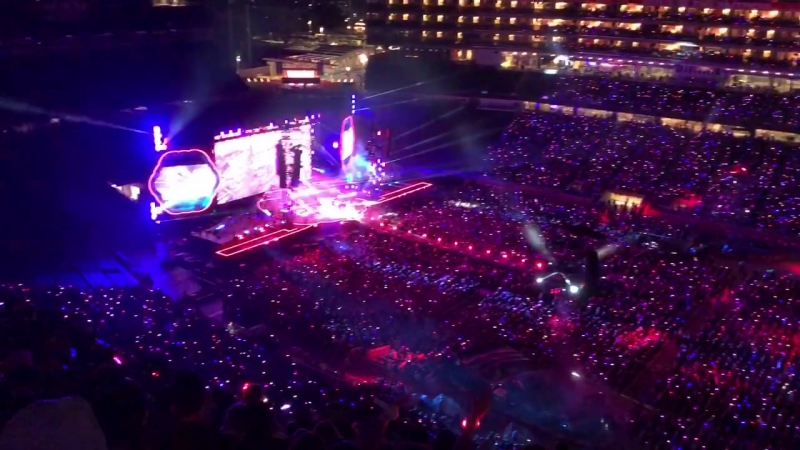 Coldplay Levis Stadium in Santa Clara, CA.