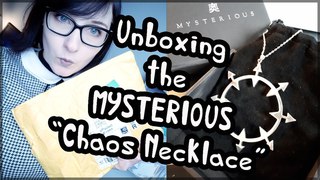 Unboxing the 奥 MYSTERIOUS “Chaos Necklace“ (by American McGee) [english]