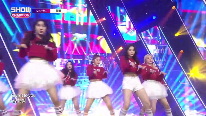 Momoland Bboom Bboom Show Champion