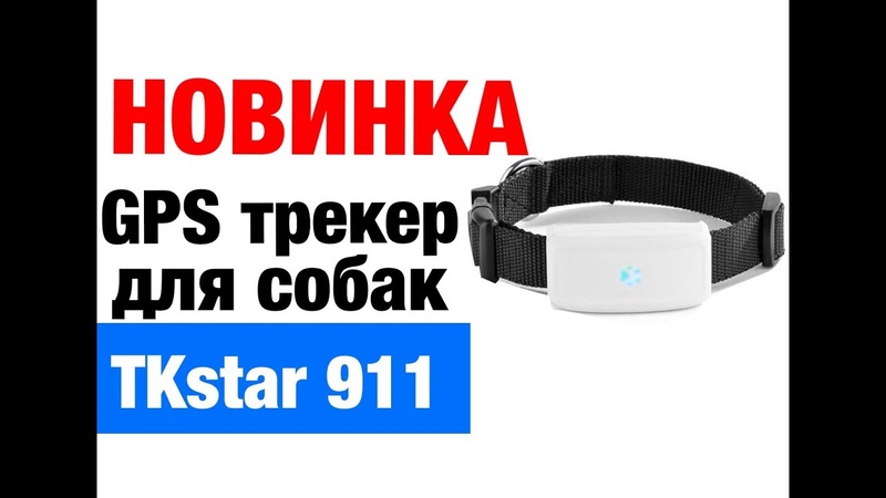 Ошейник GPS трекер TK STAR 911 (навигатор) для собак кошек