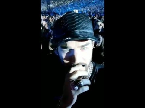 Adam Lambert : Beyonces show from Adam, Jason Sky, Joey Gray IG story 2018 09