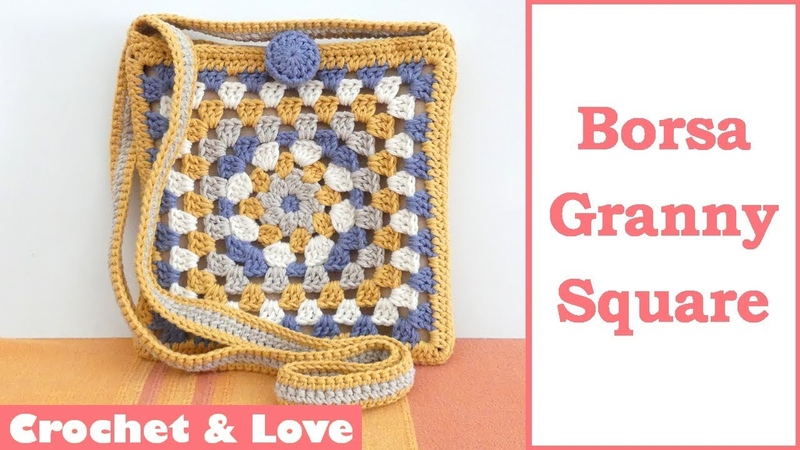 Tutorial Borsa Granny Square (sub.