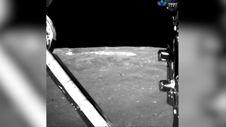 Опубликовано видео посадки китайской станции на обратную сторону Луны