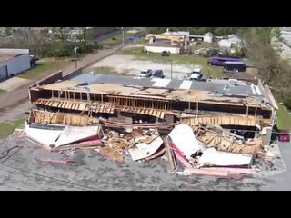 Panama City Hurricane Michael destruction.