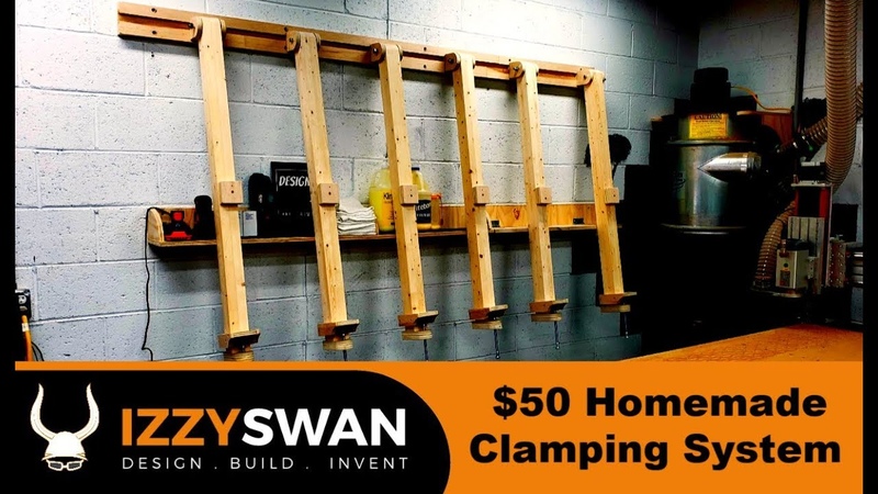 50 Dollar Homemade Clamps System, Woodworking