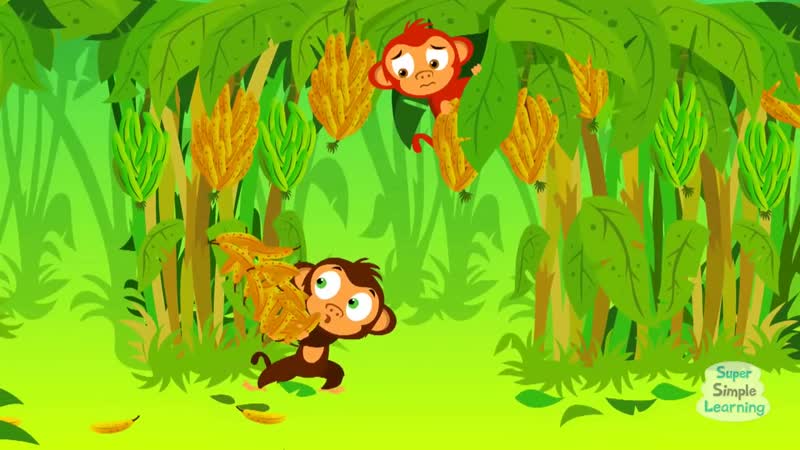 The Bananas Song Counting Bananas Super Simple