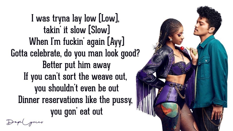 Cardi B Bruno Mars Please Me (