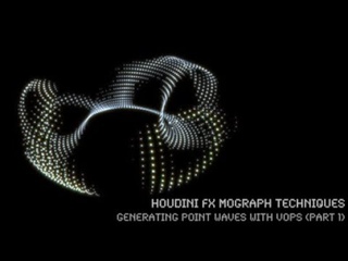 Houdini FX MoGraph Tutorial - Generating Point Waves with VOPs - Part 01