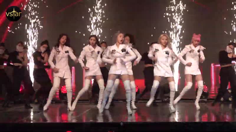 EVERGLOW (에버글로우) Adios Dance Practice, EVERGLOW ADIOS Live Showcase stage ( EVERGLOW