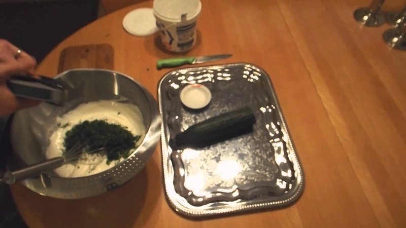 цацики. дзадзики, соус для дёнера, tzatziki selber