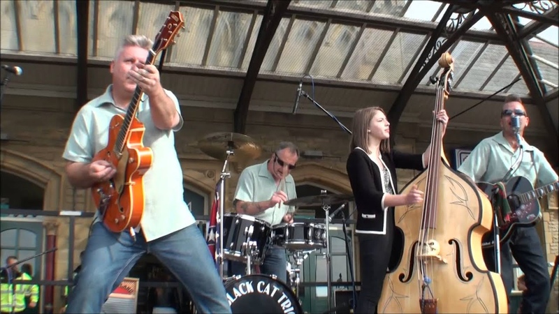 Black Cat Trio Donna matchbox 50s Juke Box Jive
