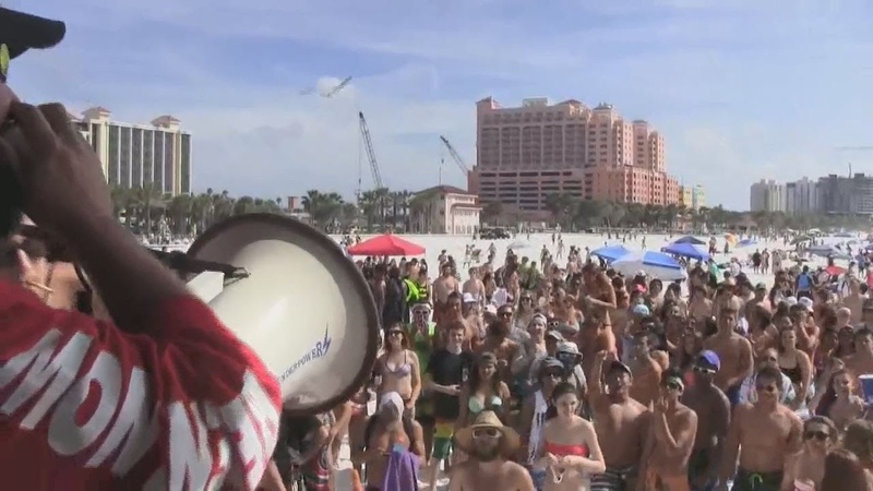 Violent Mob of Sinners vs. Loving Kind Preachers, Clearwater Beach Spring Break, Kerrigan