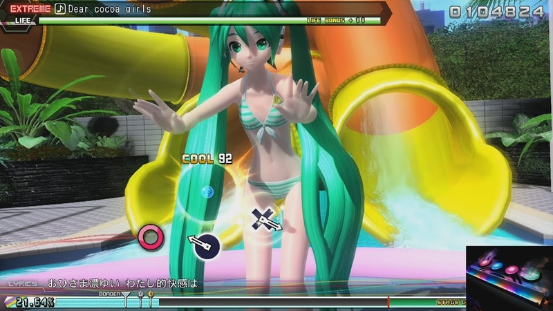 ARCADE CONTROLLER, Dear cocoa girls, Project DIVA Future Tone DX, EXTREME