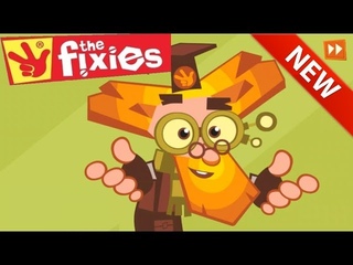 Cartoon game for children The Fixies (fixiki) 2017 In English New episode series 5 puzzle game from