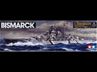 Сборка модели немецкого линкора Bismarck от Tamiya часть 5