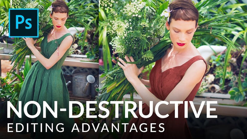 What is Non Destructive Editing , Photoshop Tutorial,