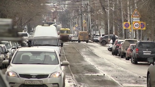 Ульяновские дорожники начали ворошить снег