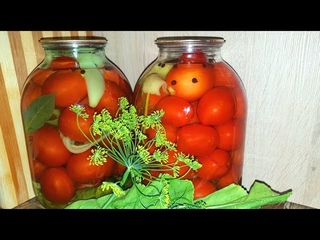 ПОМИДОРЫ на зиму. Маринованные помидоры 🍅👍 Вкусно, просто и бюджетно