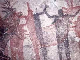 ROCK PAINTINGS PREHISTORIC