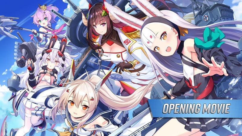 Azur Lane: Crosswave Opening Movie Trailer, PS4 and