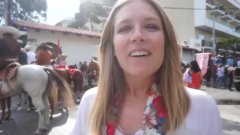 Huge Charro Parade in Puerto Vallarta ( Fiestas