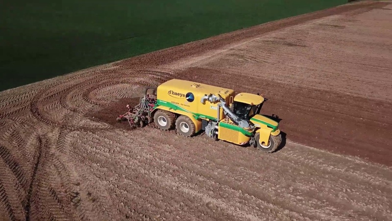 Go Pro, Dji, Sony PLOEGER AT 5105 à lenfouissage de Digestat 2019 DHaeye