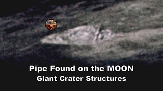Pipe Found on the MOON - Giant Crater Structures - ArtAlienTV (R)